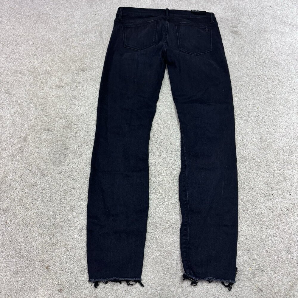 Black Orchid Jeans Women’s Black Distressed Skinny Pockets Size 28 - Picture 11 of 12